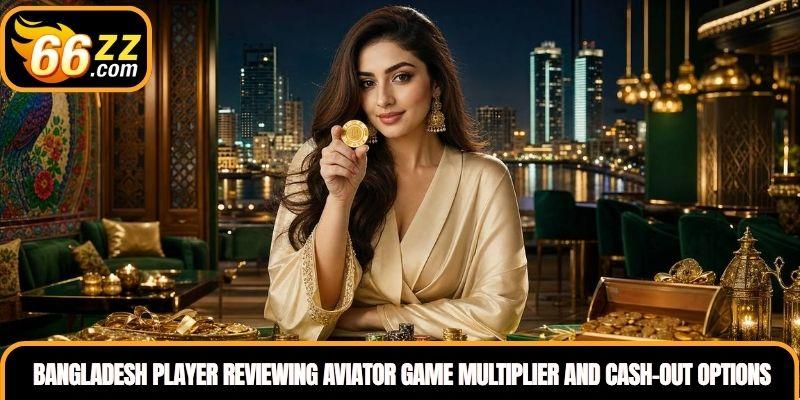 Bangladesh player reviewing Aviator Game multiplier and cash-out options