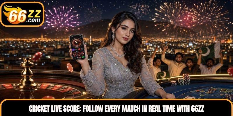 Cricket Live Score: Follow Every Match in Real Time with 66ZZ