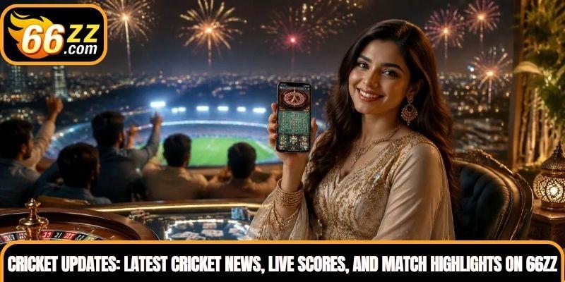 Cricket Updates: Latest Cricket News, Live Scores, and Match Highlights on 66ZZ