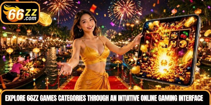 Explore 66ZZ Games categories through an intuitive online gaming interface